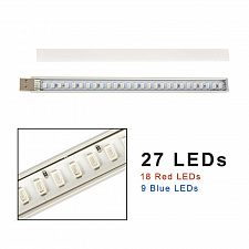 Фитолампа для рассады гибкая с USB 6вт Огонек OG-LDP15